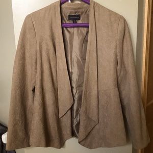 Investments  Tan Blazer/Jacket